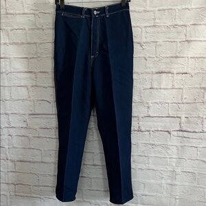 Vintage Gitano Navy Denim Jeans high rise Sz 14 Short